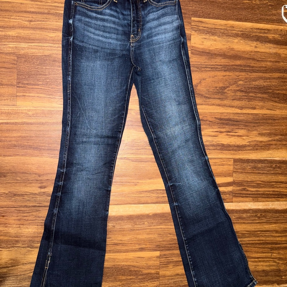 BKE Dark Blue Flare Women's Jeans
